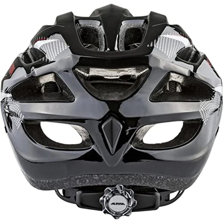 ALPINA MTB 17 Fahrradhelm, Black-White-Red, 58-61 cm – Bild 2