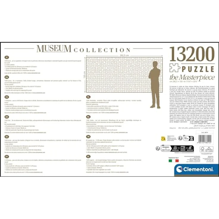 Clementoni Puzzle Guernica 2026, 13.200 Teile 2D Puzzle mit Detailreichheit – Bild 3