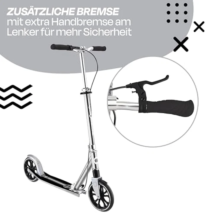 Scooter NL 205 Deluxe silber – Bild 5