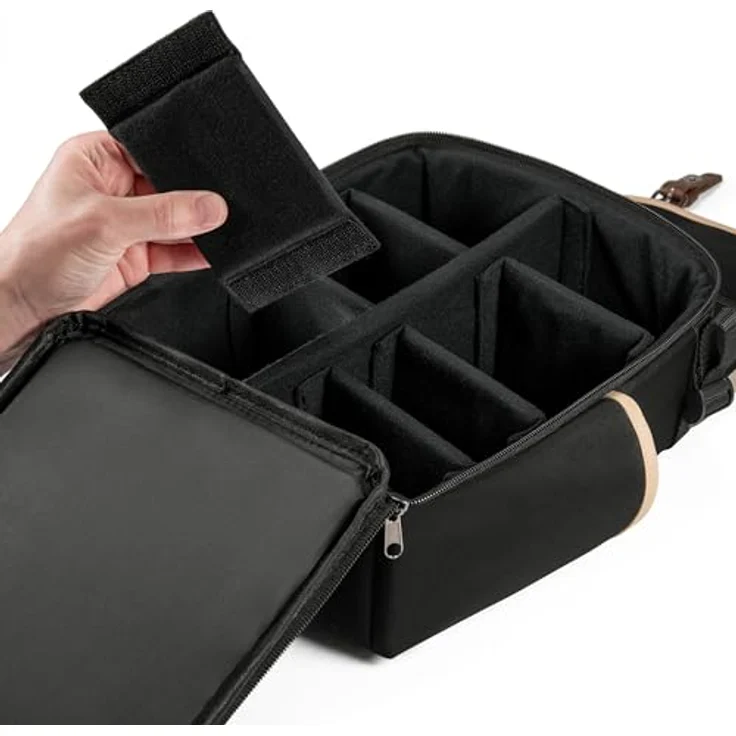 ENHANCE Designer Edition Kompakter MTG-Rucksack, anpassbarer Innenraum für Magic: The Gathering, Lorcana & mehr, Schwarz – Bild 4