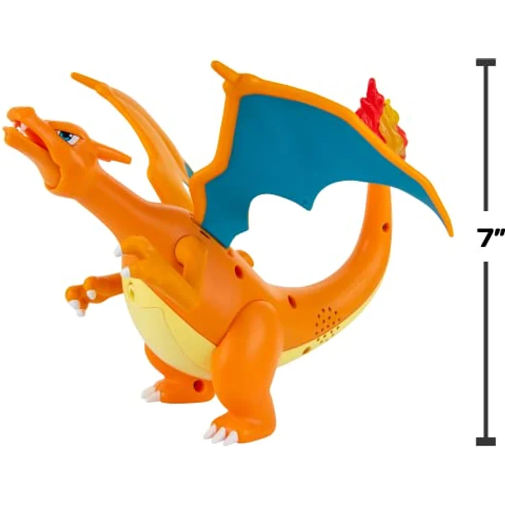 Pokémon - Feuer & Flug Glurak 15 cm – Bild 4