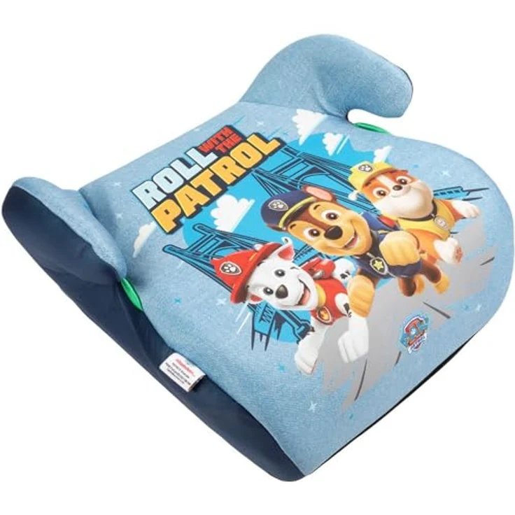 Colzani Paw Patrol Sitzerhöhung Sao, Kindersitzerhöhung für 4- bis 12-Jährige, ECE R129/i-Size, komfortabel und sicher – Bild 1
