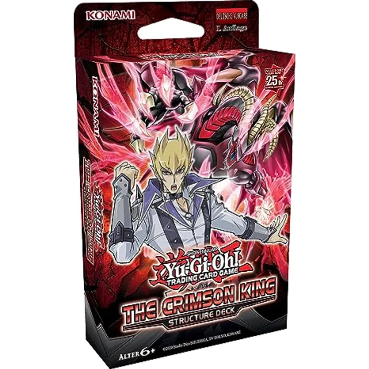 Yu-Gi-Oh! TRADING CARD GAME Crimson Crimison King Structure Deck-Deutsche Ausgabe – Bild 1