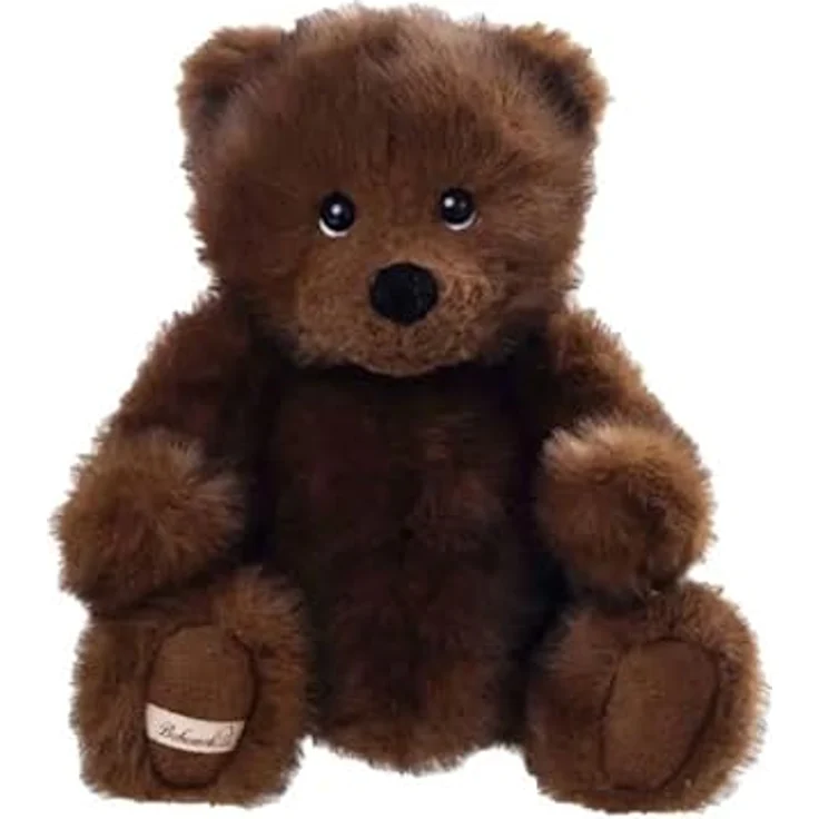 Bukowski Teddybär Witold, 30 cm, dunkelbraun, handwaschbar bis 30°C, aus kuschelweichem Plüsch