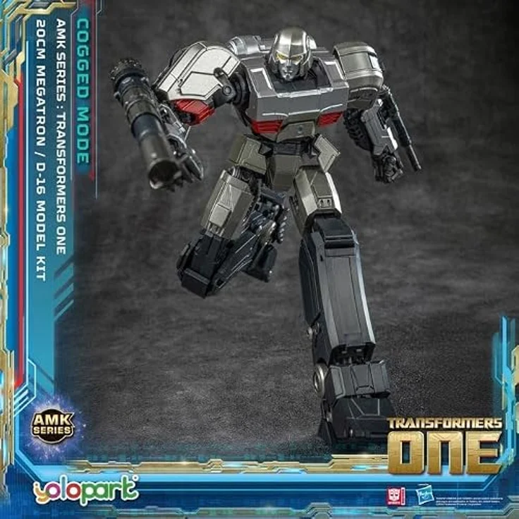 Yolopark Transformers 8 Amk Series Kit D-16, 20 cm bewegliche Figur in Silber – Bild 3