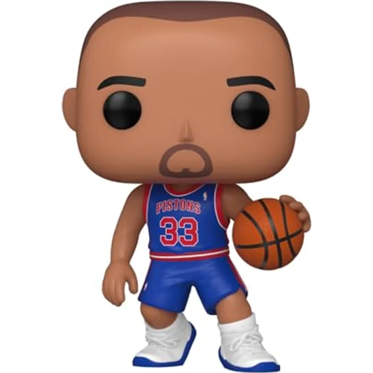 Funko Pop! NBA: Pistons Grant Hill, Vinyl-Sammelfigur, 9,5 cm, offizielles Merchandise für Sammler und Sports Fans – Bild 2
