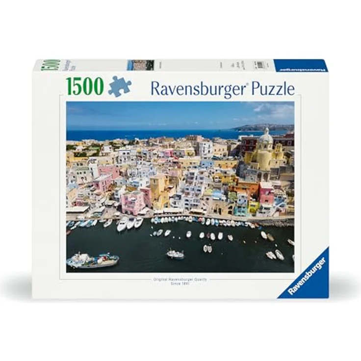 Ravensburger Puzzle 12001210 - Buntes Procida Italien - 1500 Teile Puzzle für Erwachsene und Kinder ab 14 Jahren, Stadt-Puzzle Procida, Italien – Bild 2