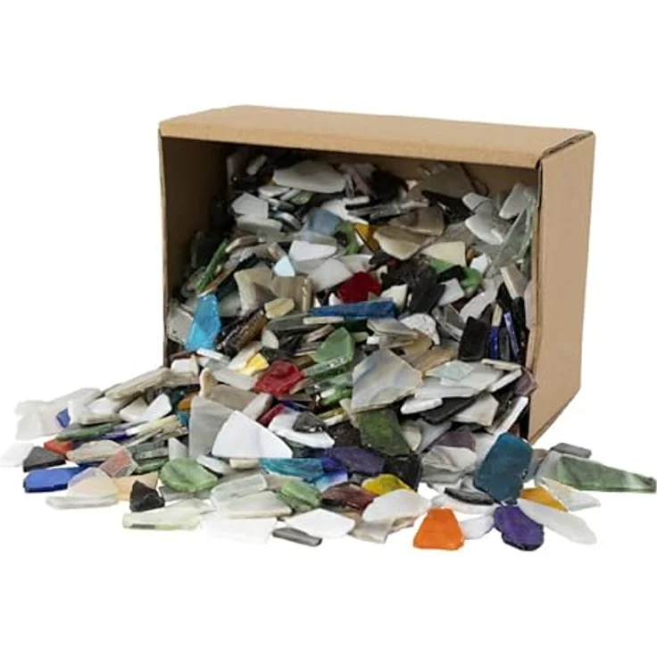 Mosaik Mischpackung in versch. Farben und Formen, 8 - 20. (8,00 € pro 1 kg) – Bild 7