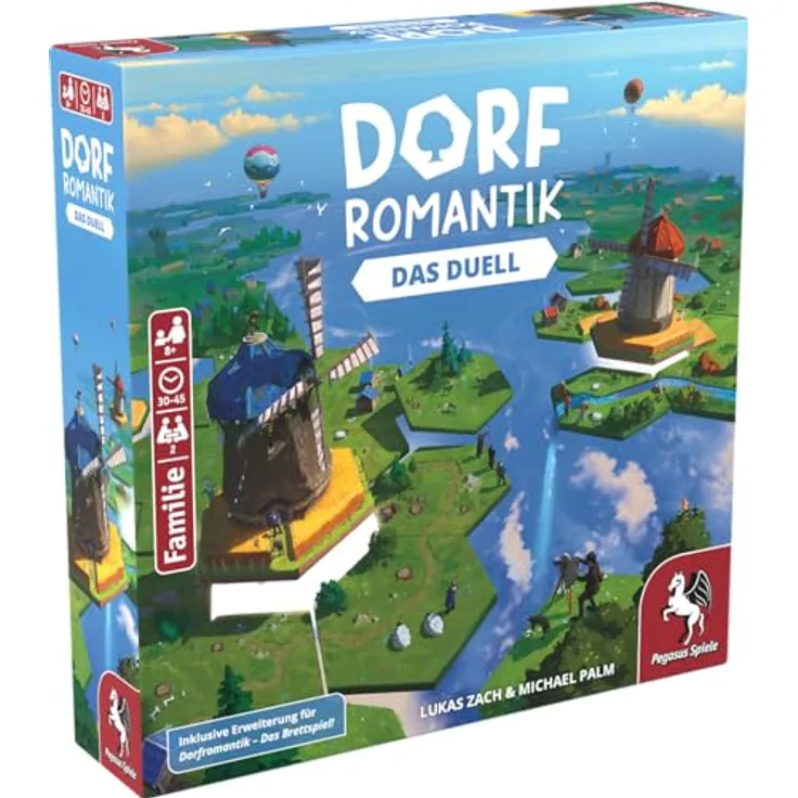Pegasus Spiele 51241G Dorfromantik-Das Duell