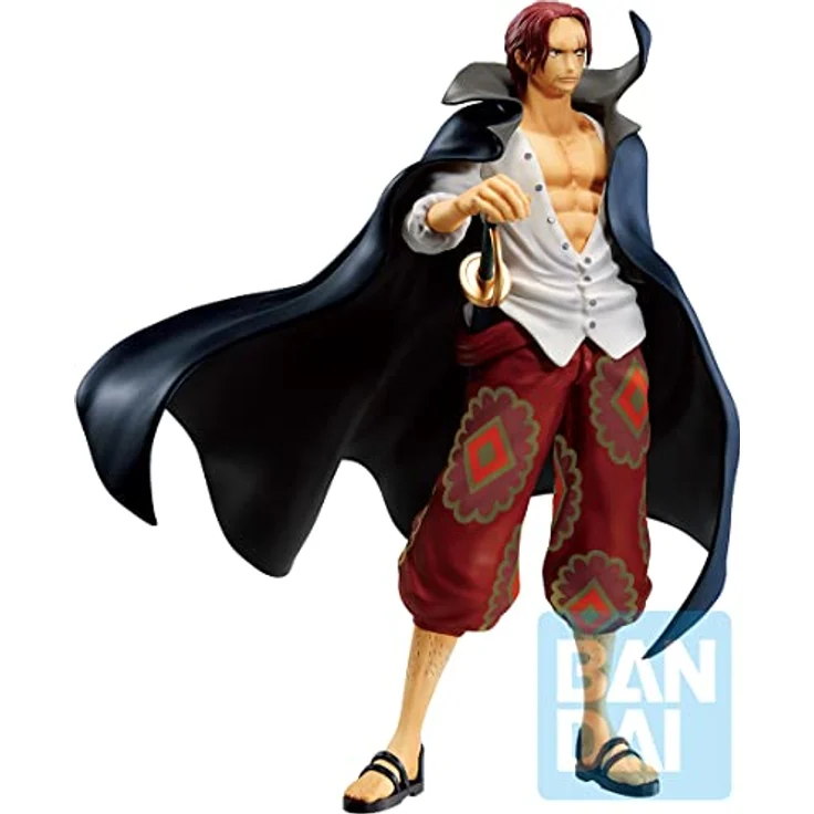 BANDAI Ichibansho Figure One Piece - Shanks (Film Red), 15,2 cm Sammelfigur, einteilig – Bild 1