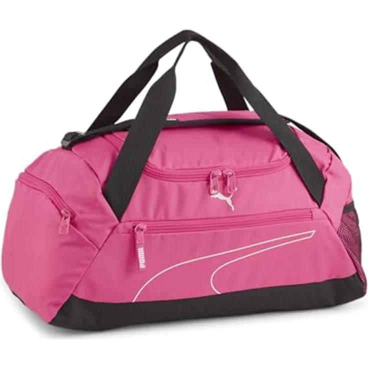 PUMA Sporttasche FUNDAMENTALS SPORTS BAG S, recycelte Materialien, schwarz – Bild 2