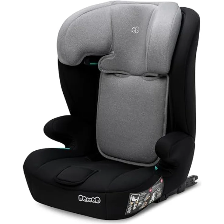 BooBoo Autokindersitz Safety Monaco mit Isofix, mitwachsend für Kinder von 76-150 cm, i-Size, 5-Punkt-Gurt, ergonomische Sitzfläche – Bild 6