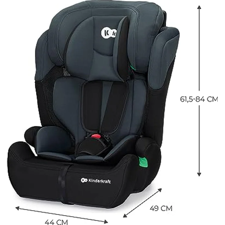 Kinderkraft Autokindersitz COMFORT UP i-Size, für Kinder 76-150 cm, mit herausnehmbarem Einsatz und Fünfpunkt-Gurtsystem – Bild 9