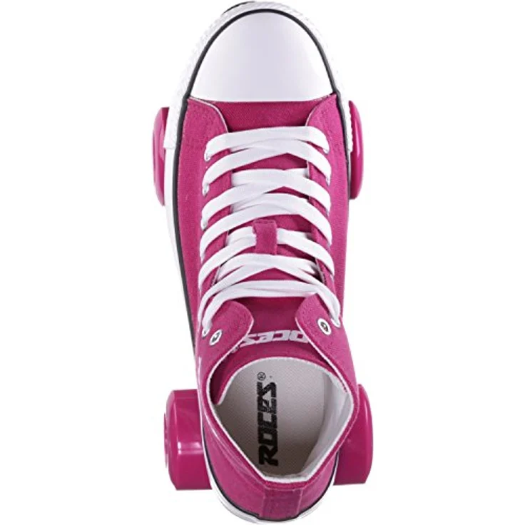 Roces Kinder Chuck Classic Roller Rollerskates/Rollschuhe Street, deep pink, 32 – Bild 3