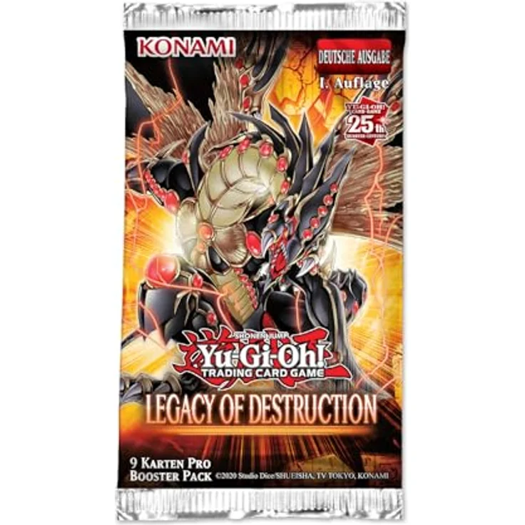 Yu-Gi-Oh! TRADING CARD GAME Legacy of Destruction – Display – 1. Auflage – Deutsche Ausgabe, Mehrfarbig – Bild 2