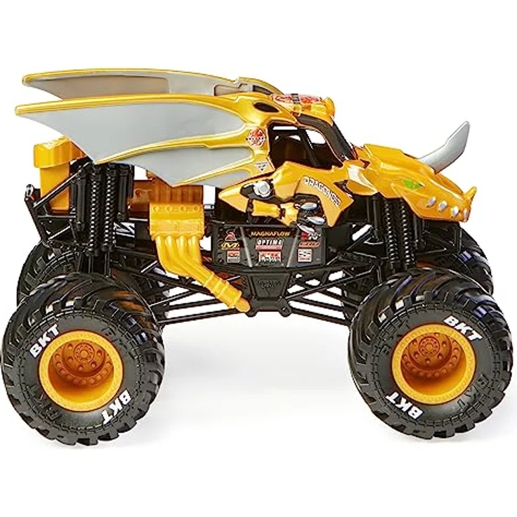 Monster Jam, offizieller Bakugan Dragonoid Monster Truck, Druckguss-Fahrzeug zum Sammeln im Maßstab 1:24, Kinderspielzeug für Jungen – Bild 5