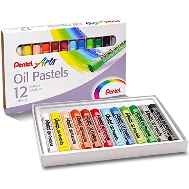 Pentel phn-12 Pentel Arts Öl-Kuchen, mehrfarbig