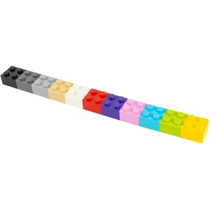 Stein-Experte Lego® 2x2 Classic Basic Steine, 100 Stück in bunten Farben - Hochwertige Klemmbausteine für kreative Bauvorhaben – Bild 2