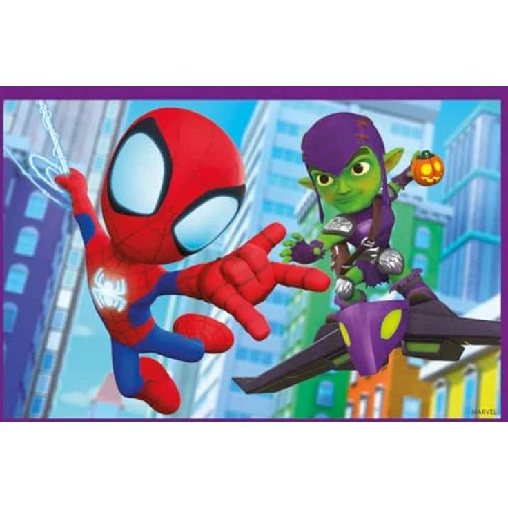 Clementoni Marvel Spidey and His Amazing Friends 6 Würfel Puzzle Kinder - Sensorik- & Motorikspielzeug für Kinder ab 3 Jahren 40661 – Bild 4