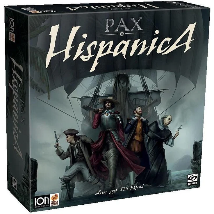 Galakta Spanischer Frieden GALAKTA, Brettspiel für 1-5 Spieler, asymmetrisches Kartendeck- und Marktentwicklungsspiel im 17. Jahrhundert