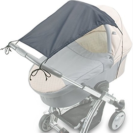 Etercycle Kinderwagen-Sonnenschutz – UV 50+, Wasserabweisend, Mit Sichtfenster, 70 X 60 Cm