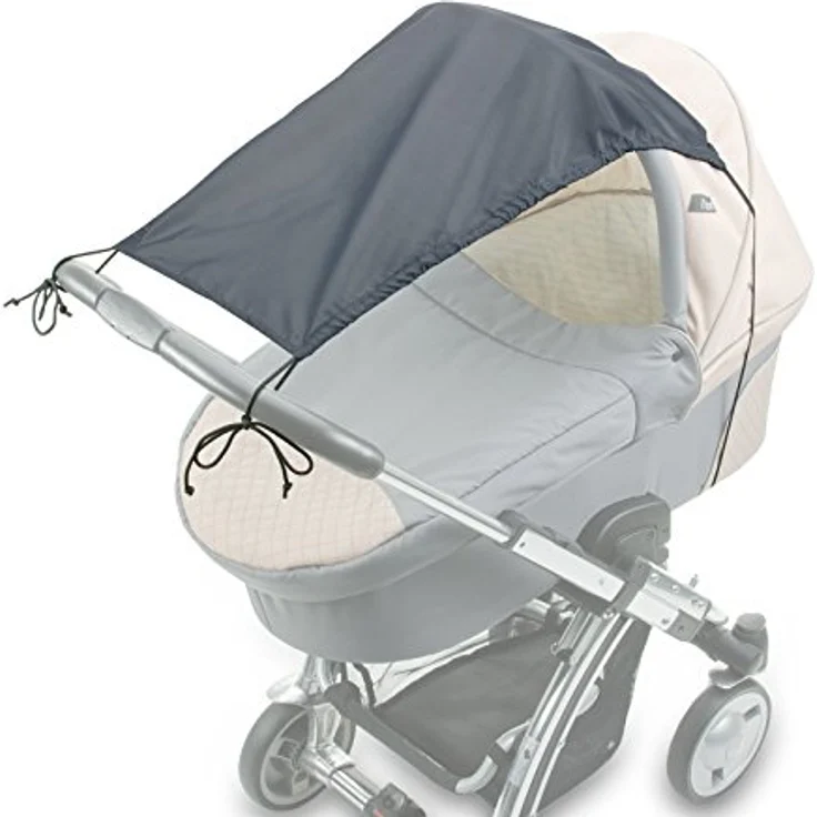 DIAGO 30104.74772 Basic Sonnensegel für Kinderwagen, UV Schutz 40+, verstellbar, für Kombikinderwagen und Sportwagen – Bild 1