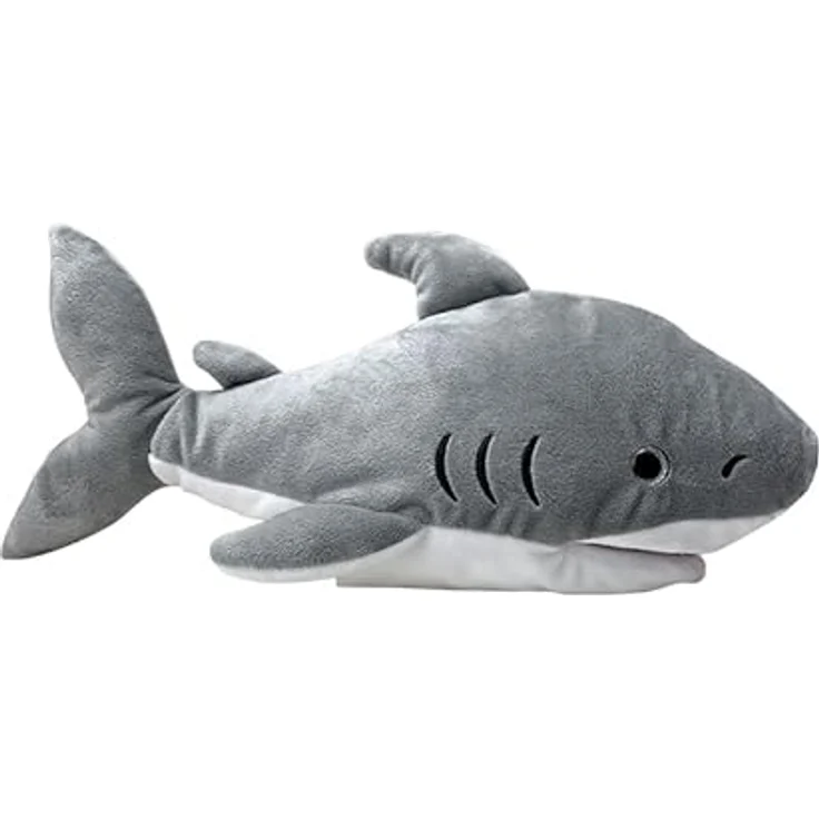LOMTRATS Meerestier-Handpuppen, Haie und Wale mit beweglichen Mündern, 45 cm, Plüsch, ideal für Geschichtenerzählen und Spiele – Bild 4