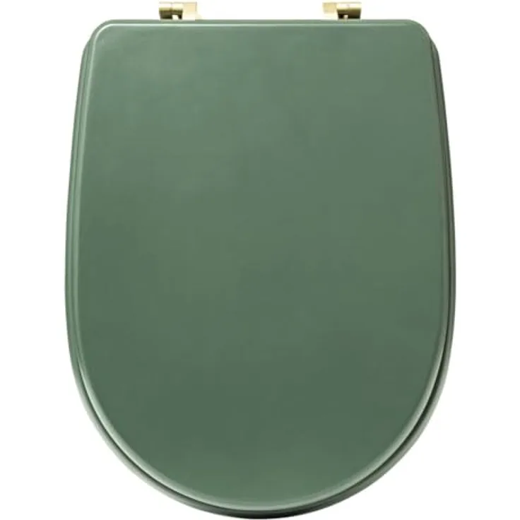 5five Toilettensitz "Duo", WC-Sitz in Grün (Ficus) mit modernem Design