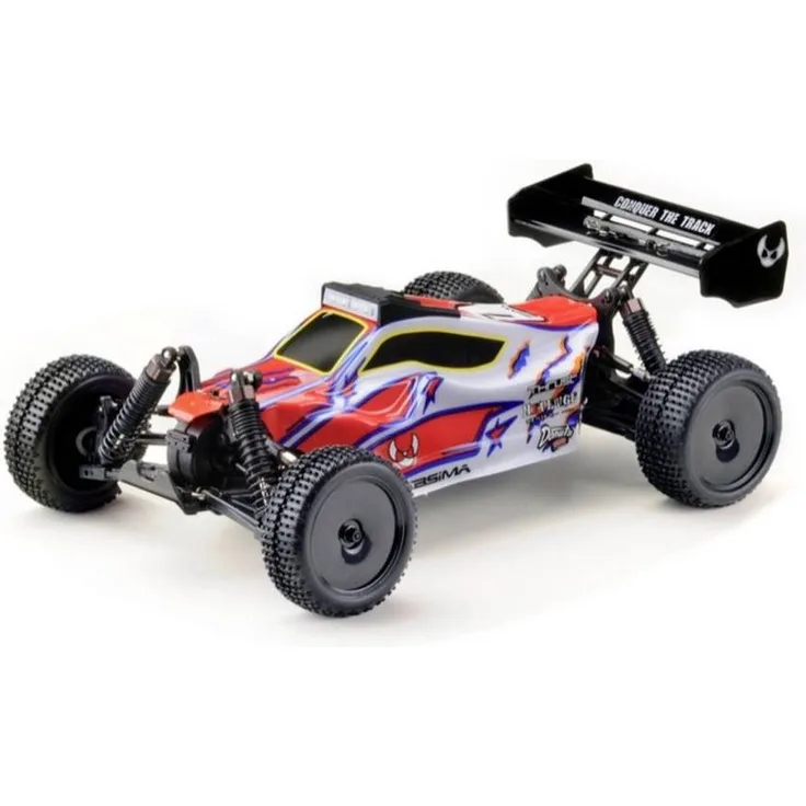 Absima RC-Auto 1:10 Green Power Elektro Modellauto Racing Buggy mit LED Beleuchtung, Bausatz-Version - Preisvergleich