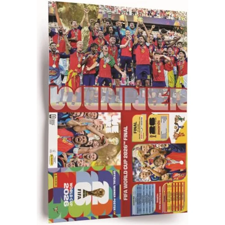 Panini 2026 FIFA World Cup Sticker Gewinner Set DE, Sammelkarten, ab 12 Jahren – Bild 4