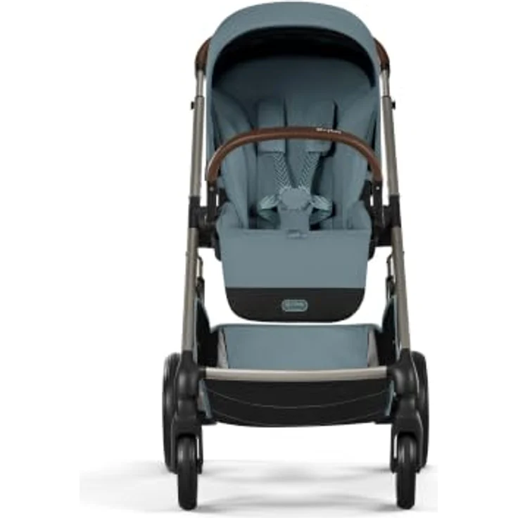 CYBEX Gold Kinderwagen BALIOS S LUX mit faltbarer Babywanne und ergonomischer Sitzeinheit, Stormy Blue – Bild 5