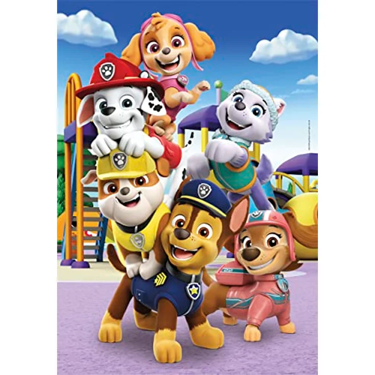 Clementoni Supercolor Puzzle Paw Patrol, 104 Teile, leuchtend bunt, Geschicklichkeitsspiel für Kinder ab 6 Jahren, Made in Italy – Bild 2
