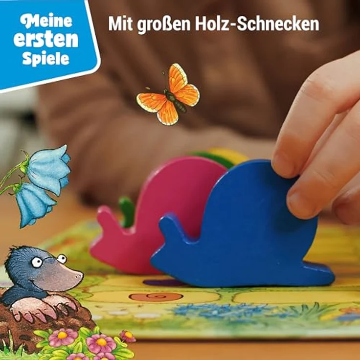 Ravensburger Tempo, kleine Schnecke - Brettspiel für 2-6 Spieler, ab 3 Jahren, fördert Farben und Konzentration – Bild 4