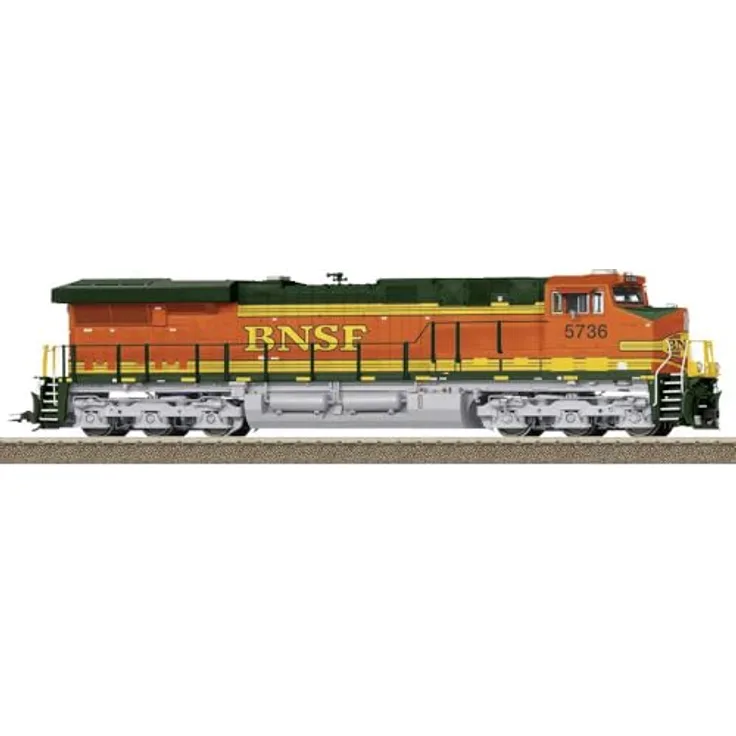 TRIX H0 25447 H0 US-Diesellok ES44AC der BNSF, Rauchgenerator, Licht- und Soundfunktionen, blau