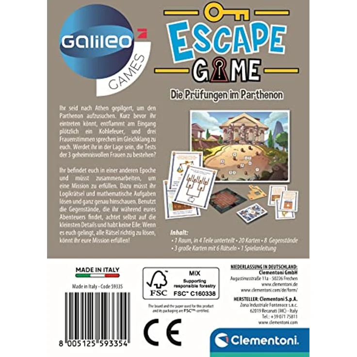 Escape Game - Die Prüfungen im Parthenon – Bild 2