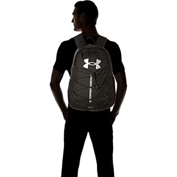 Under Armour UA Hustle Sport Backpack black - silver (001-055) – Bild 5