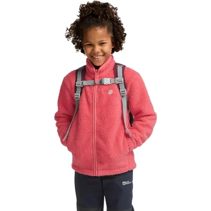 Jack Wolfskin Little Scout Kinderrucksack, 29 cm, rot, 100% Polyester, 23 x 21 x 29 cm – Bild 3