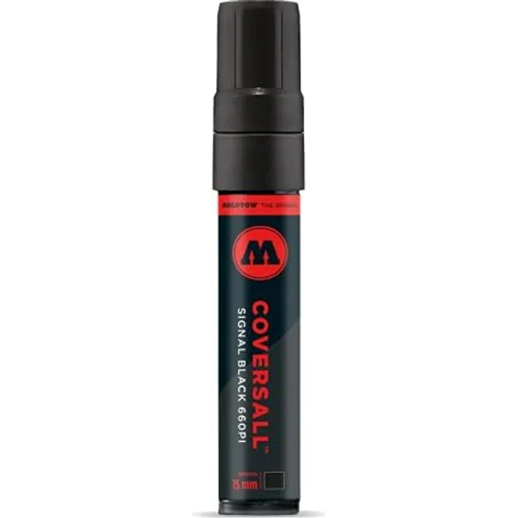 MOLOTOW Permanentmarker Masterpiece Coversall nachfüllbar 660 PI 15mm signalsc – Bild 3