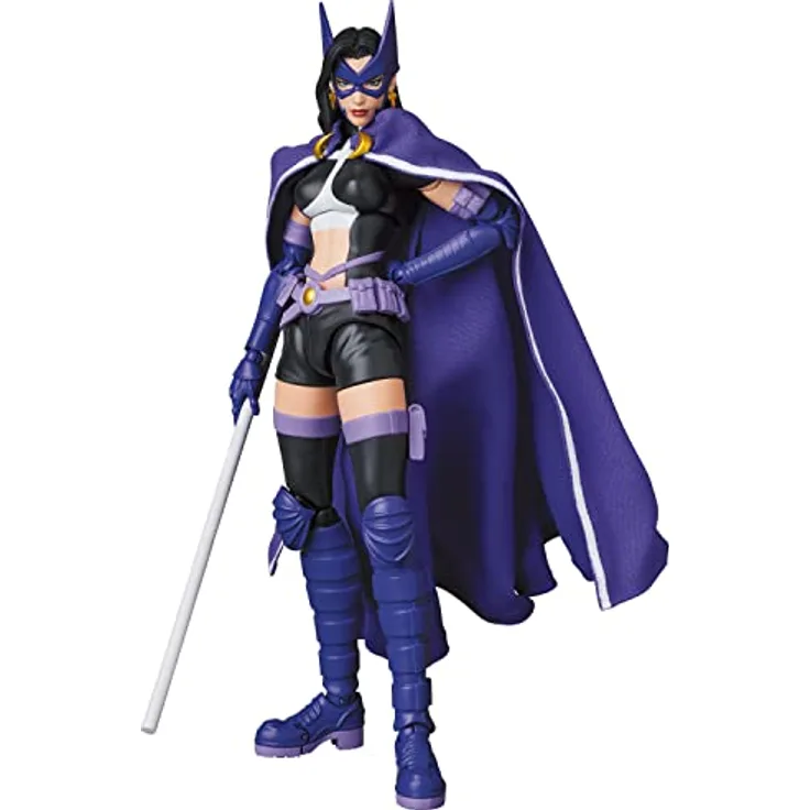 Medicom Batman: Hush: Huntress MAFEX Actionfigur, Mehrfarbig, mit intelligenten Funktionen und kompaktem Design