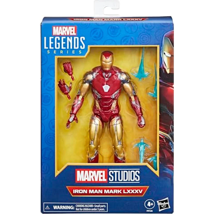 Marvel Legends Series Iron Man Mark LXXXV, 15 cm Action-Figur mit Premium-Dekor, 20+ Bewegungspunkten und 4 Repulsor Effekten – Bild 2