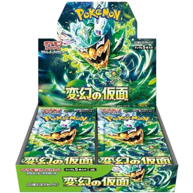 Pokémon Scarlet & Violet Mask of Change (sv6) Booster Display - JPN, 30 Packungen Papier Sammelkarten - 1BOX – Bild 1