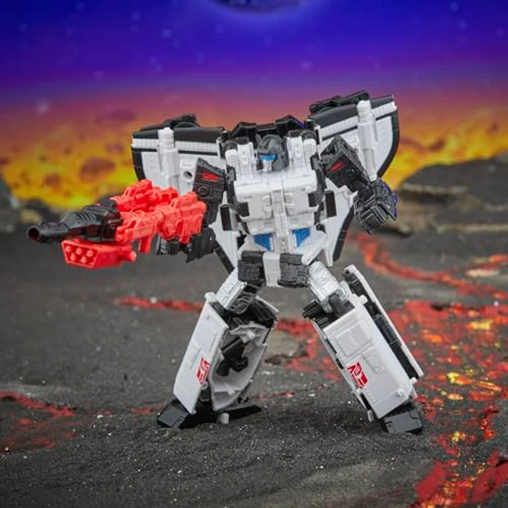 Transformers Legacy United Galaxy Shuttle, 19 cm Action-Figur mit 3 Modi, 5 Blaster-Accessoires und beweglichen Teilen – Bild 5