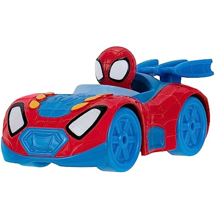 Jazwares Spidey Amazing Metals Car 4 PK, Spielzeugautos mit Spider-Man Motiven aus Metall – Bild 6