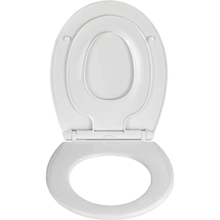 WENKO Kinder-WC-Sitz Syros Family, 2-in-1 mit Absenkautomatik, bruchstabiler Thermoplast, inklusive Kindersitz – Bild 3