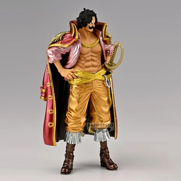 Banpresto Gol D. Roger Statue One Piece, 23 cm, aus ungiftigen Materialien, kinderfreundlich und robust – Bild 3