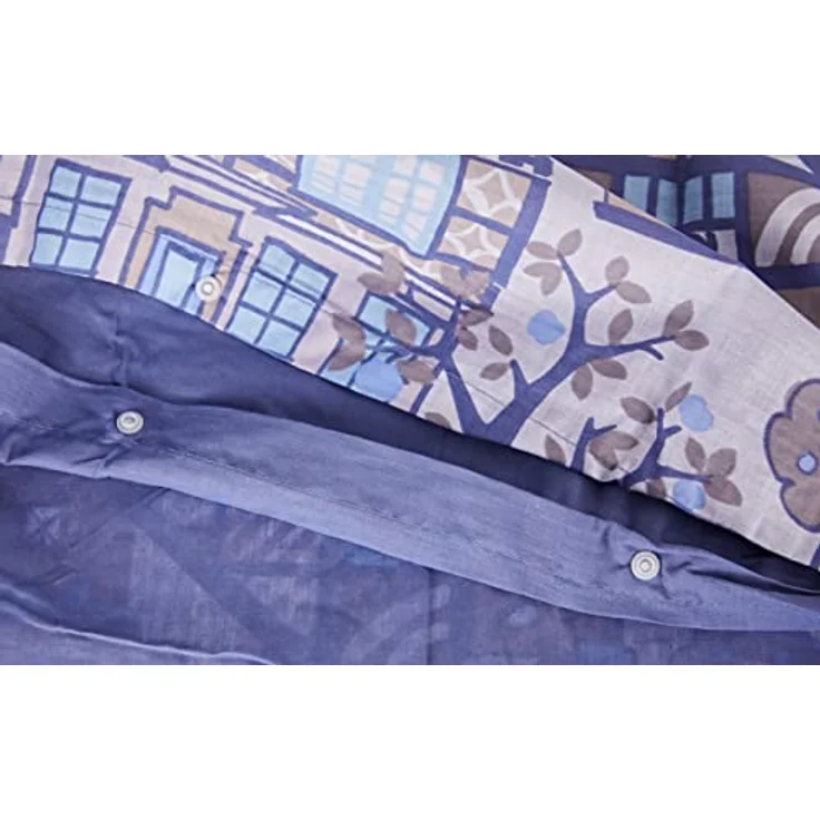 Pierre Cardin Bettbezug Globos (90), Kinderbettwäsche aus Polycotton, Blau – Bild 5