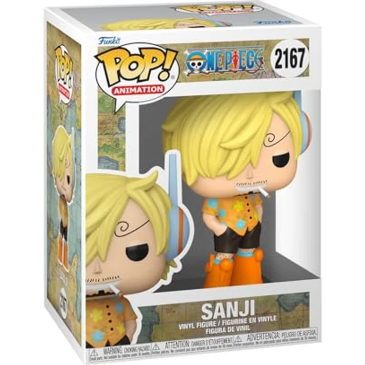 Funko POP! Animation: One Piece - Sanji - Sammelbare Vinylfigur, 9,5 cm hoch, offizielles Merchandise für Sammler und Fans – Bild 1