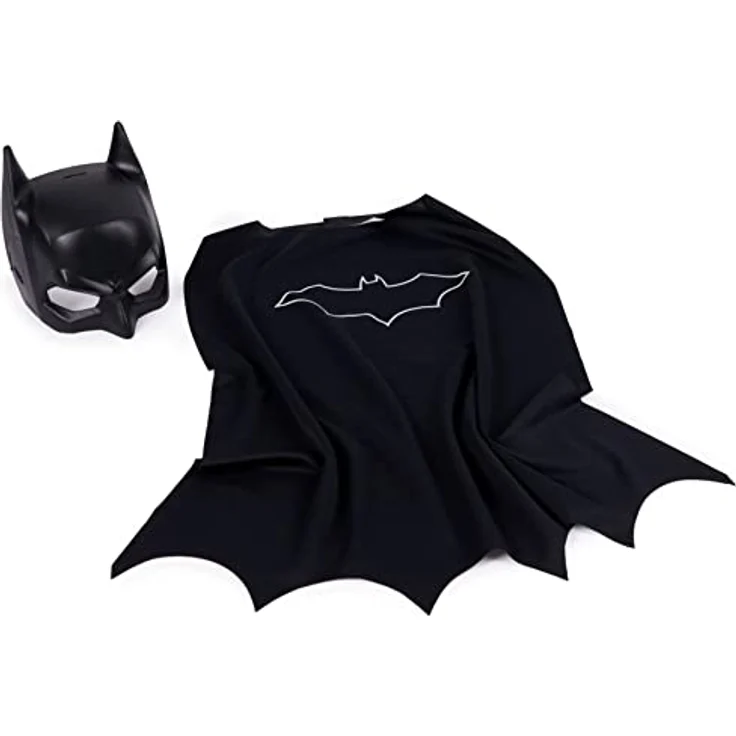 BATMAN DC Serien, Umhang und Masken-Set, Superhelden-Kostüm-Accessoires, Kinder Rollenspiel für Jungen und Mädchen im Alter von 3+ – Bild 4