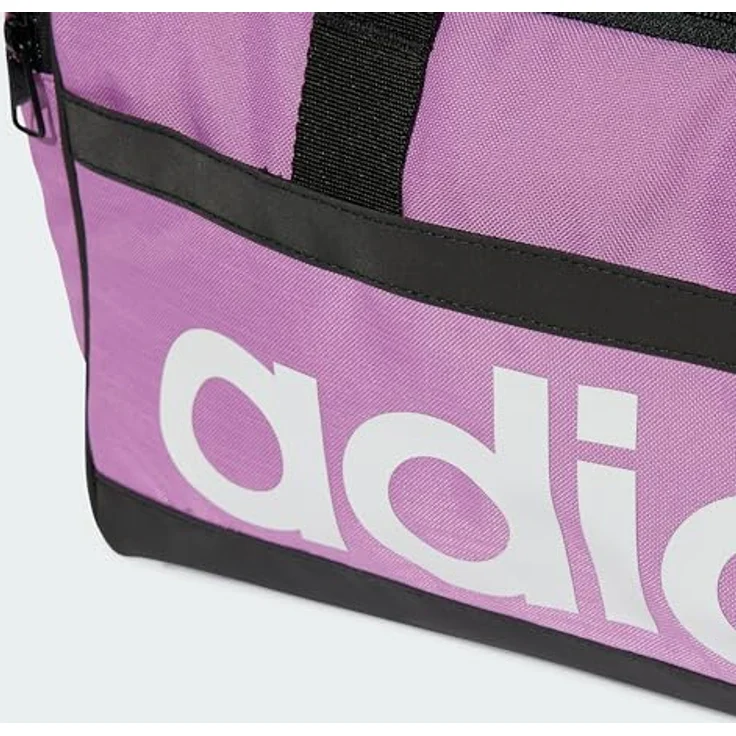 adidas Sportswear Sporttasche LINEAR DUFFEL S BLACK, mit separates Schuhfach und Recycling-Anteil von mindestens 40 % – Bild 4