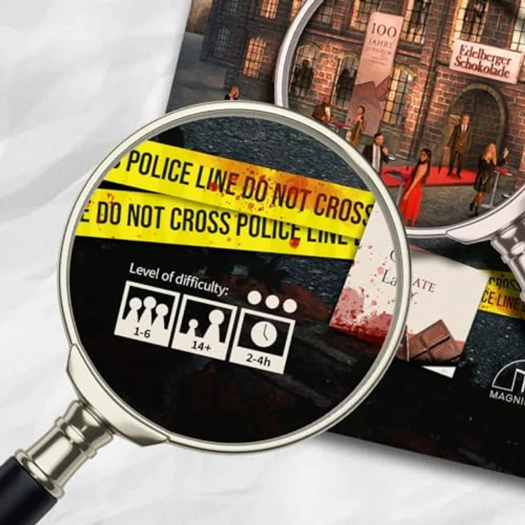 MAGNIFICUM Murder Mystery Game, The Corporate Anniversary - Oliver Borgmann's Last Celebration, Detektivspiel für 1-6 Spieler, 2-4 Stunden Spielzeit, Englisch – Bild 2